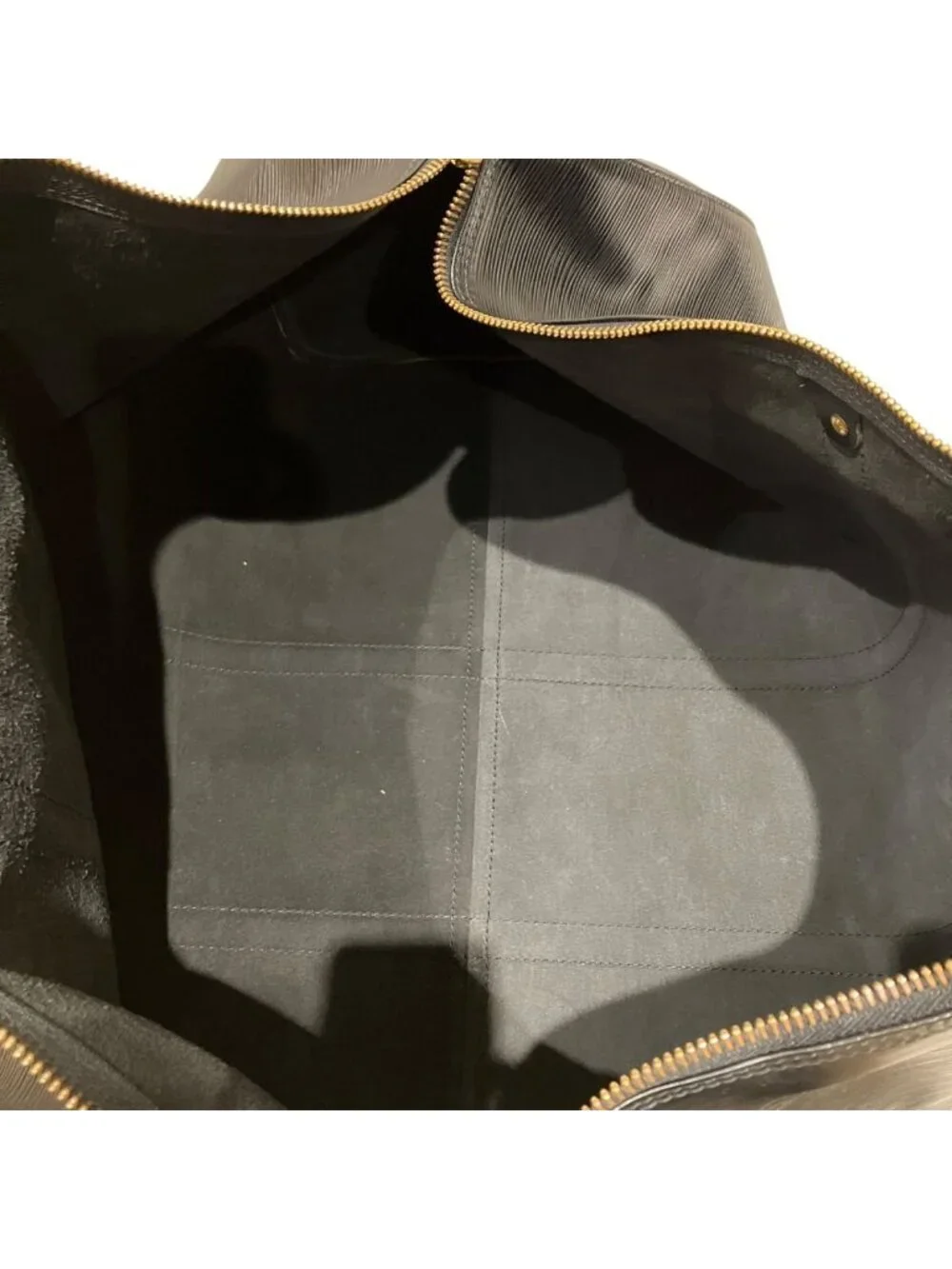 Louis Vuitton Keepall Epi Boston Bag Leather